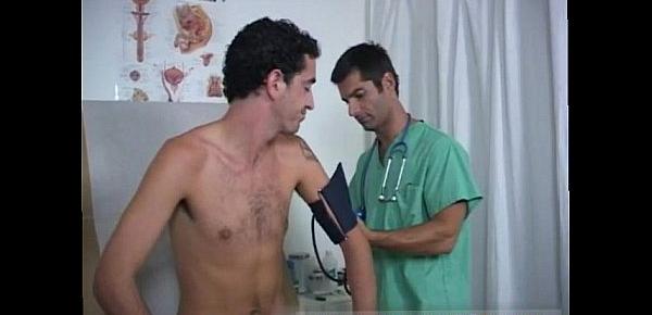  Doctors gays having sex video xxx Dr. Luca checked him over in
